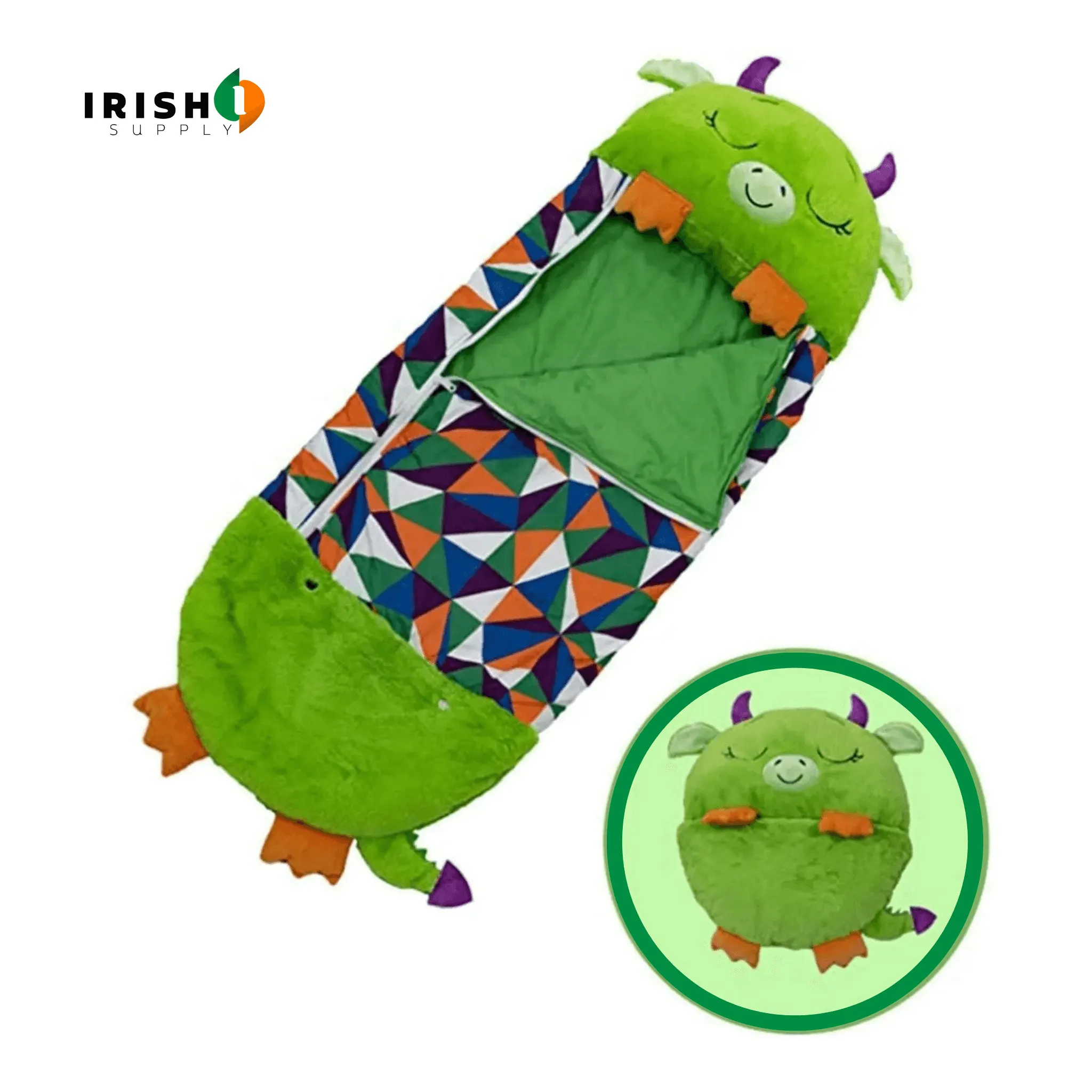 COCOONAP Plush Doll Sleeping Sack with Pillow