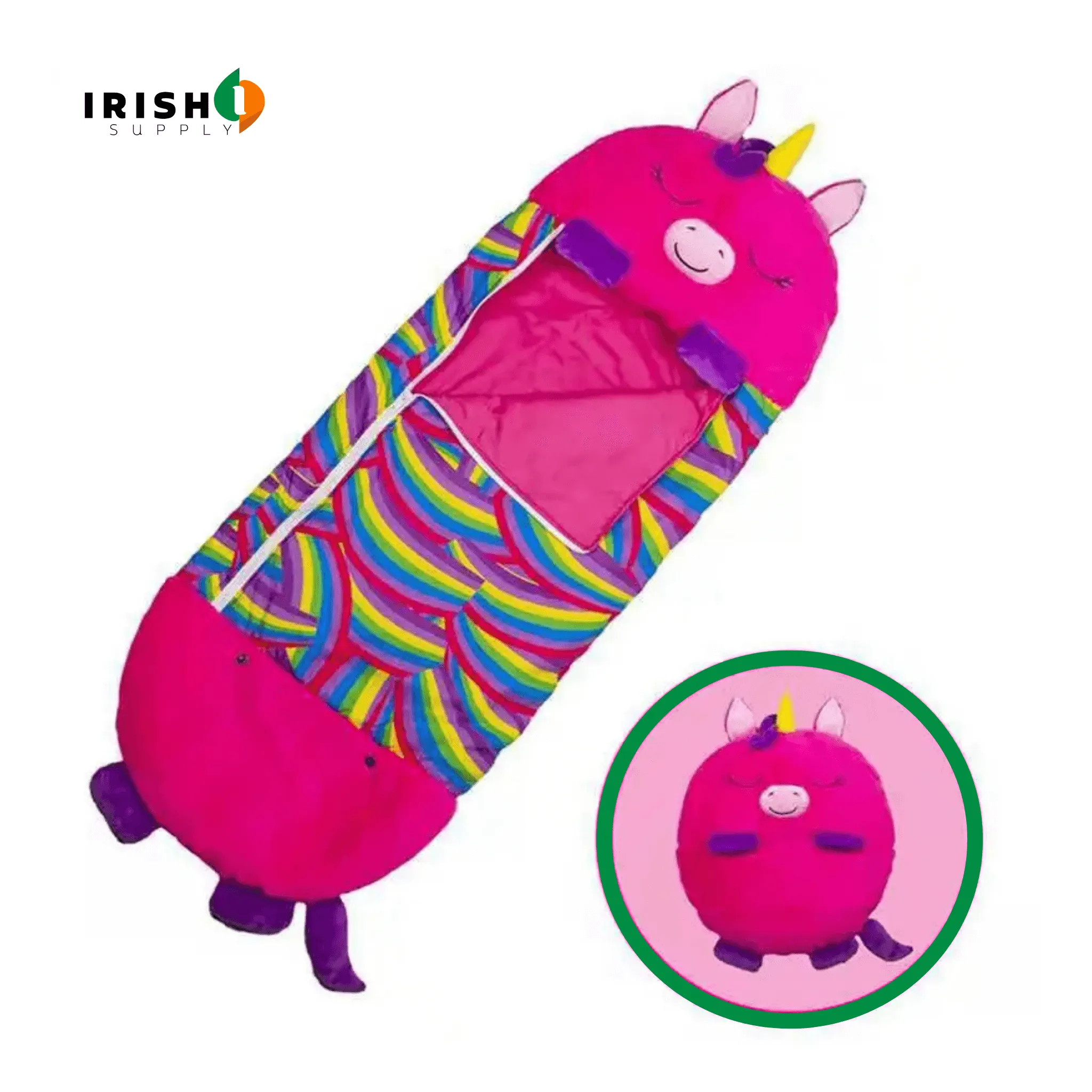 COCOONAP Plush Doll Sleeping Sack with Pillow