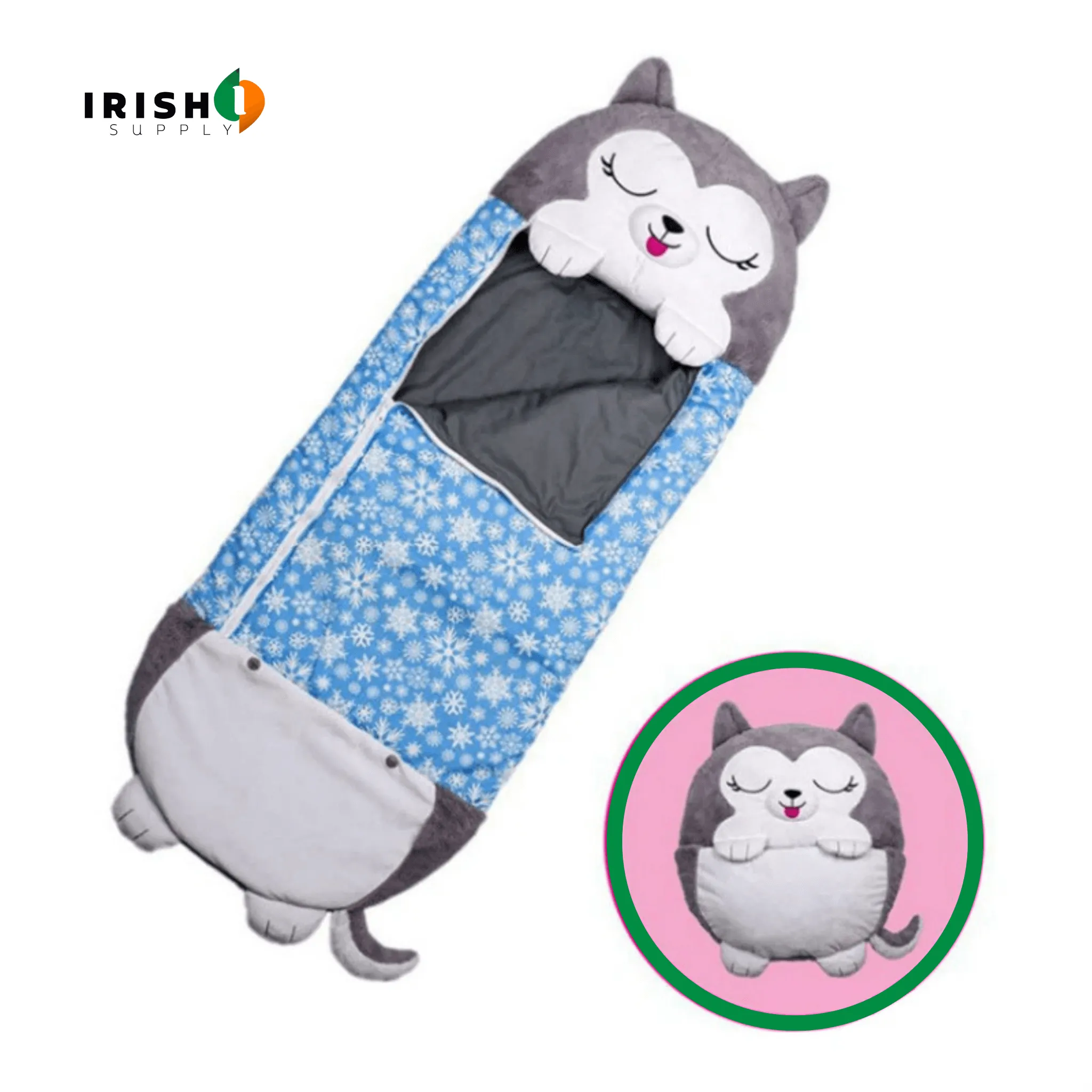 COCOONAP Plush Doll Sleeping Sack with Pillow