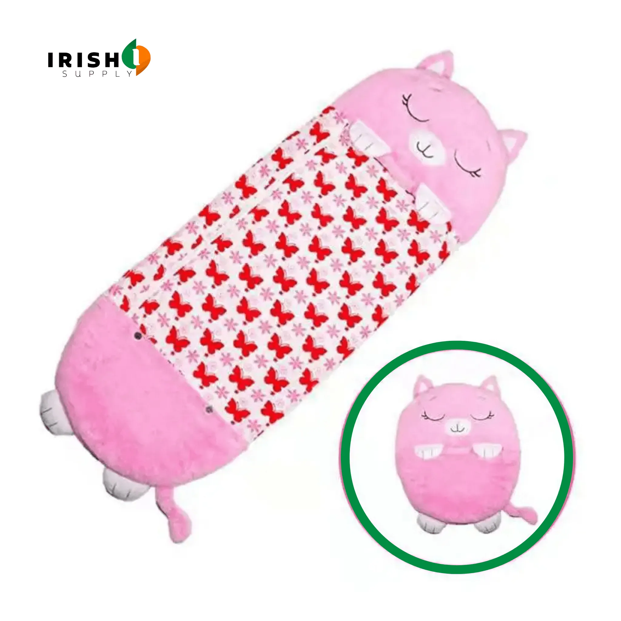 COCOONAP Plush Doll Sleeping Sack with Pillow