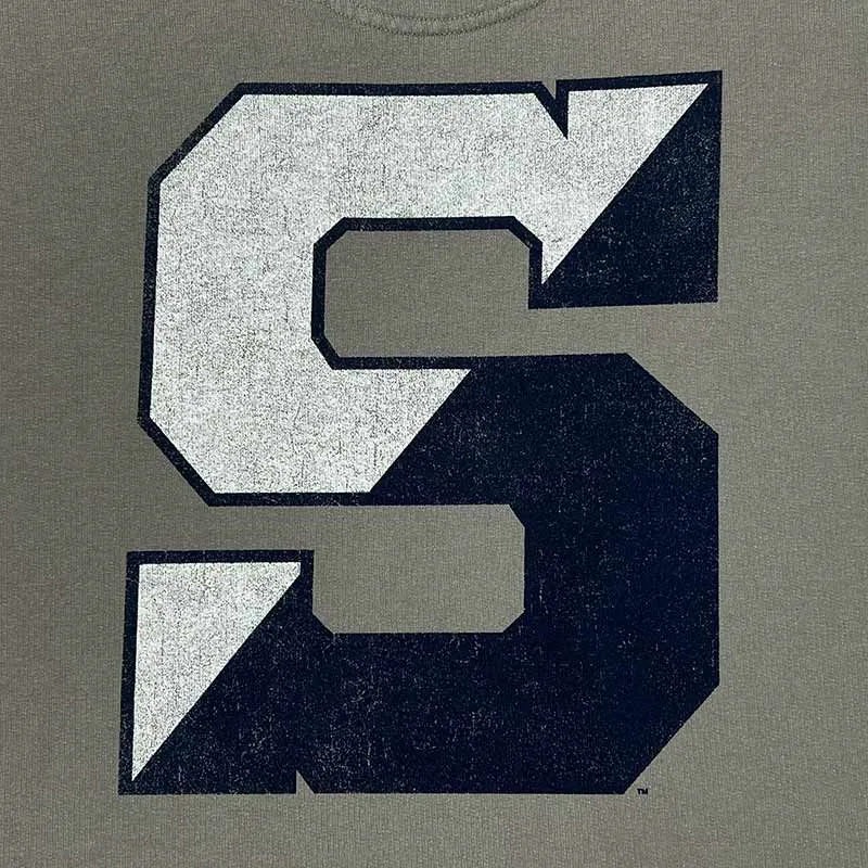 Comfort Wash "S" Back Hoodie
