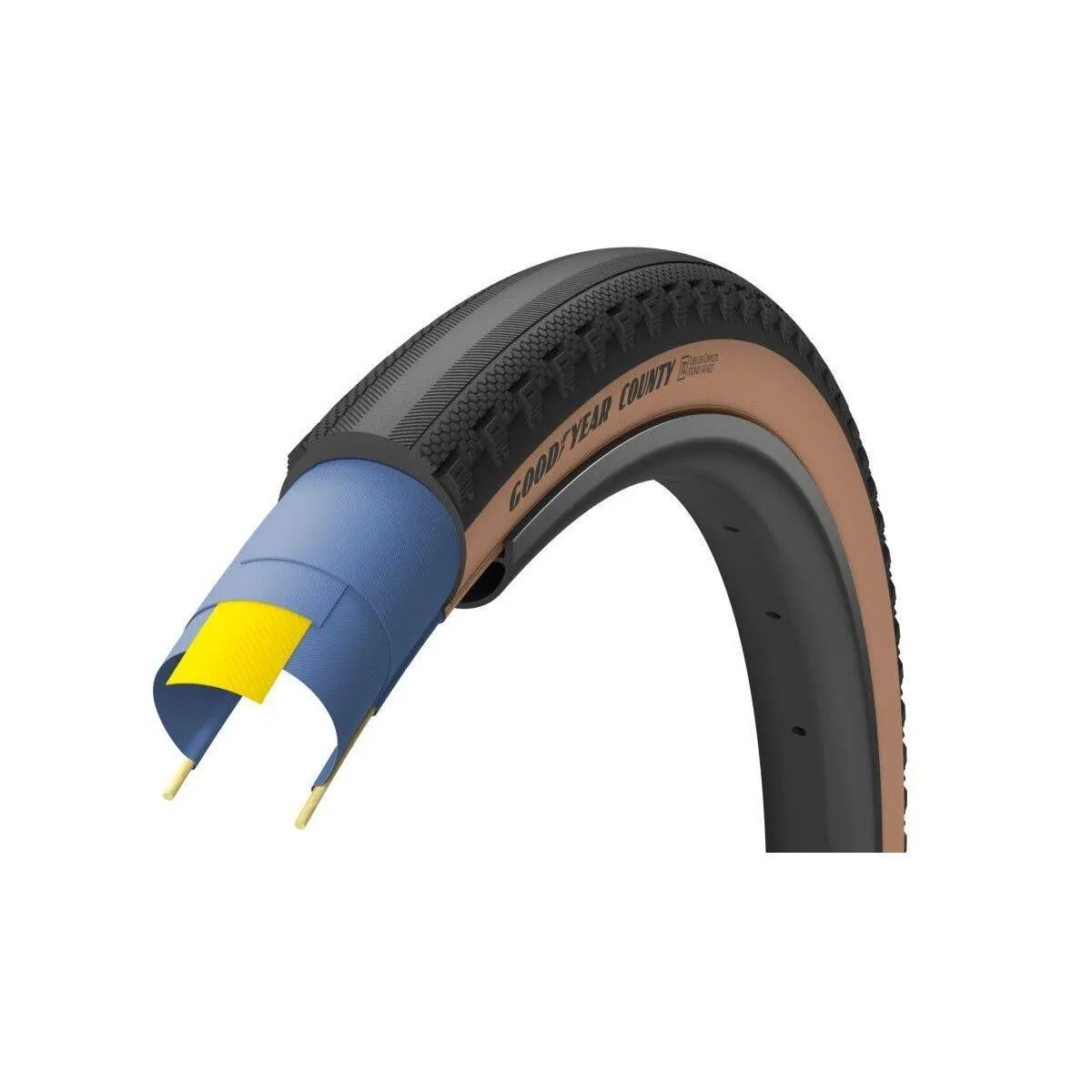 County Ultimate Tubeless Complete - 650X50 Tan