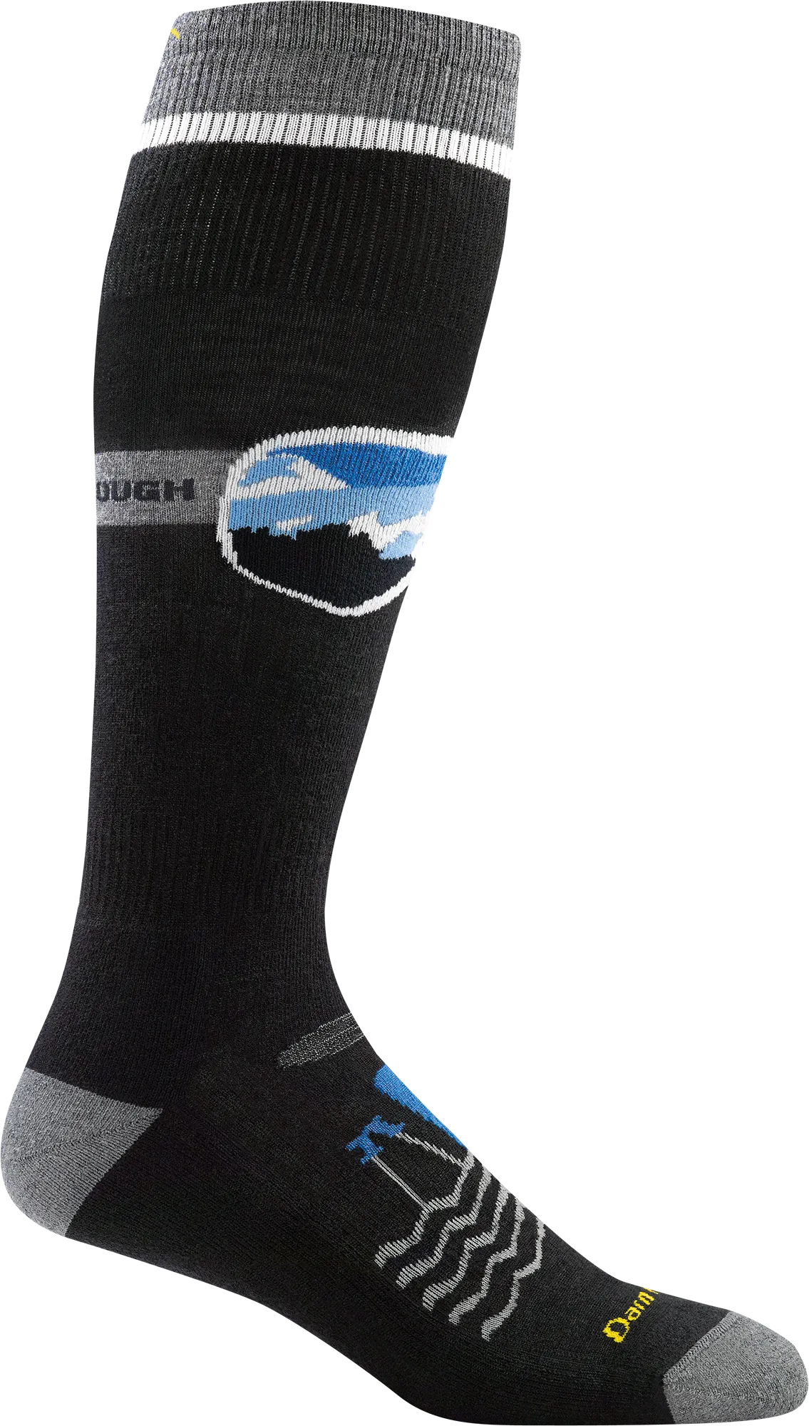 Darn Tough Mens 1888 Merino Wool Knee High Ski/Snowboarding Socks