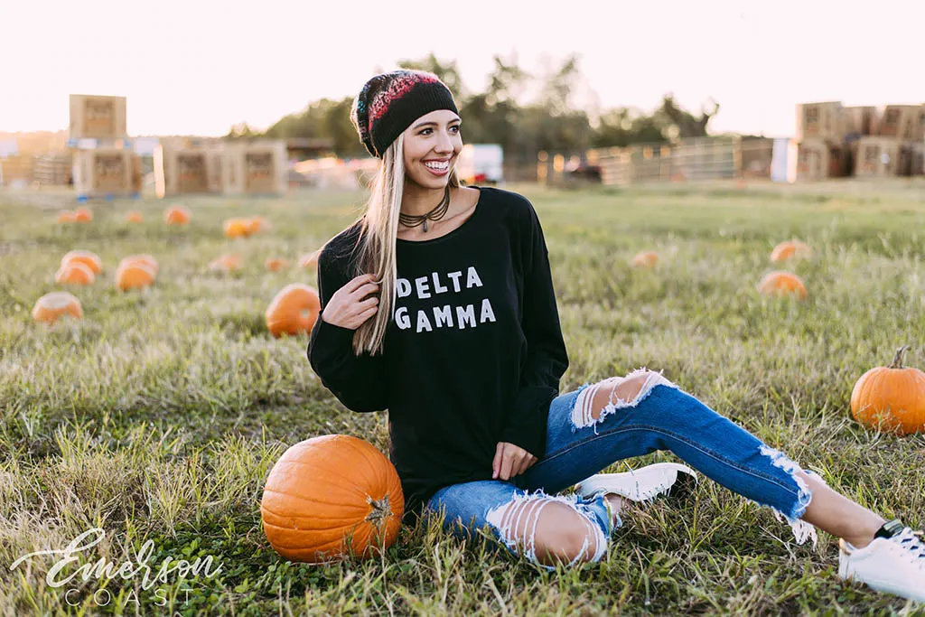 Delta Gamma Simple PR Long Sleeve T-shirt