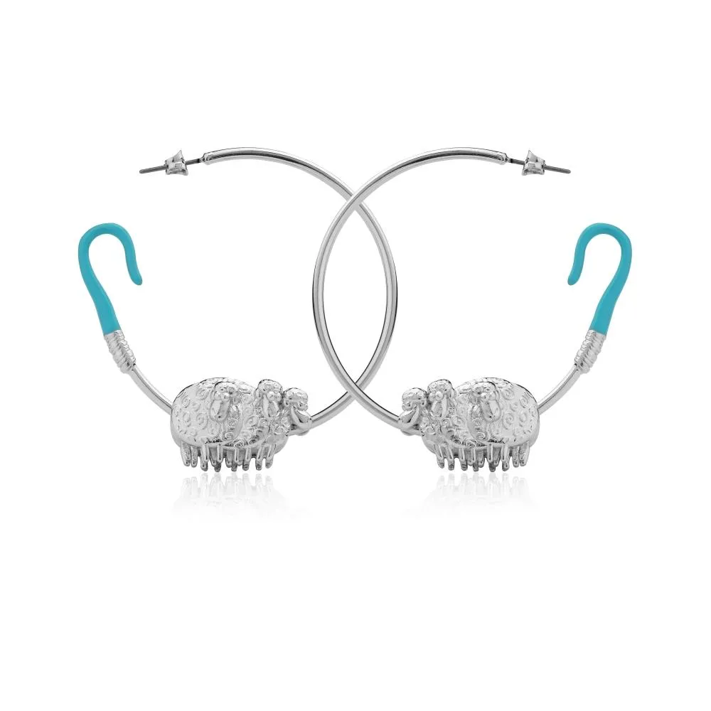 Disney Pixar by Couture Kingdom Toy Story Bo Peep Hoop Earrings