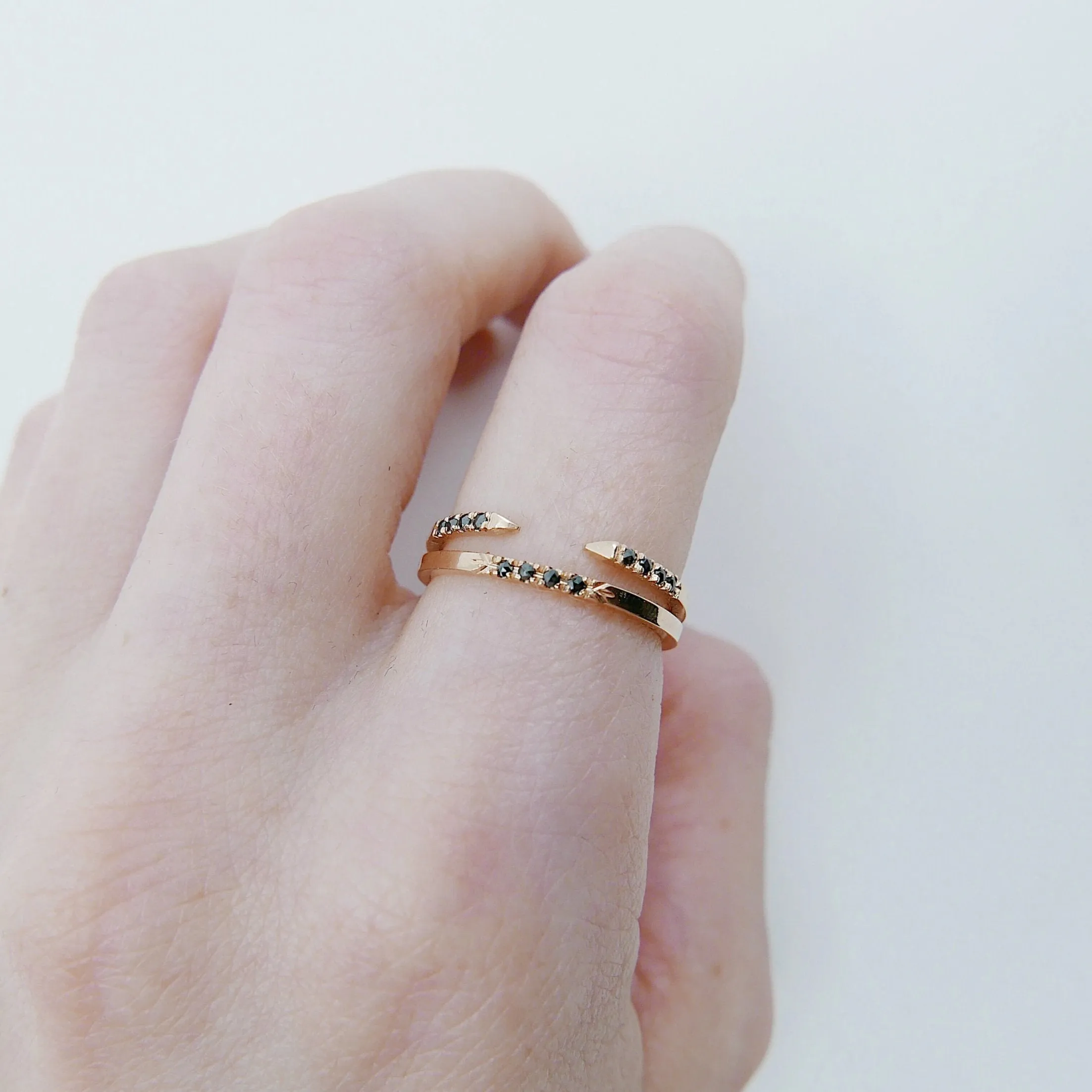Double On Pointe Ring