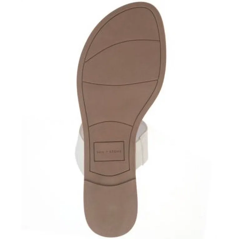 EASTEN Double Band Slide Flats Sandals