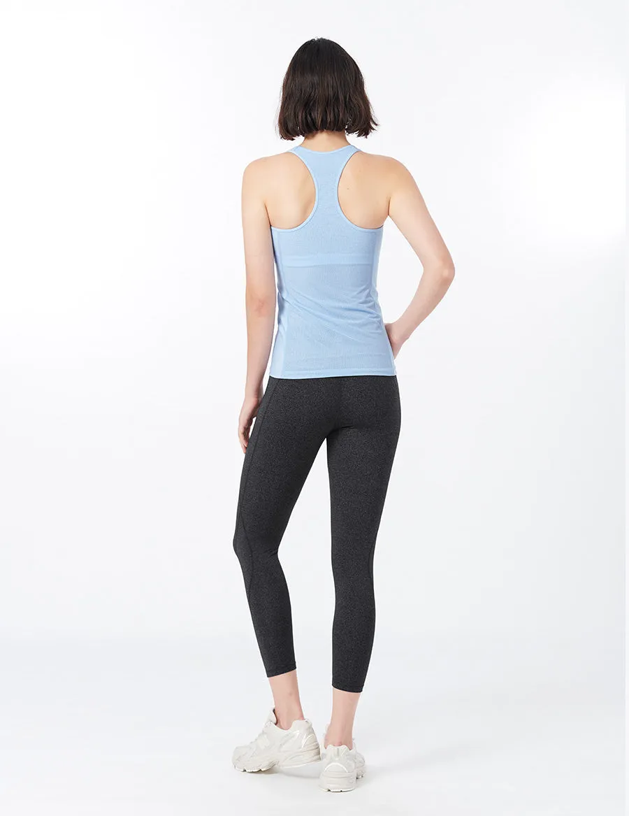 easyoga LA-VEDA Upright Cropped Tight2 - M10 M-Black