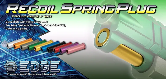 EDGE Recoil Spring Plug for Hi-CAPA 5.1 (Blue)