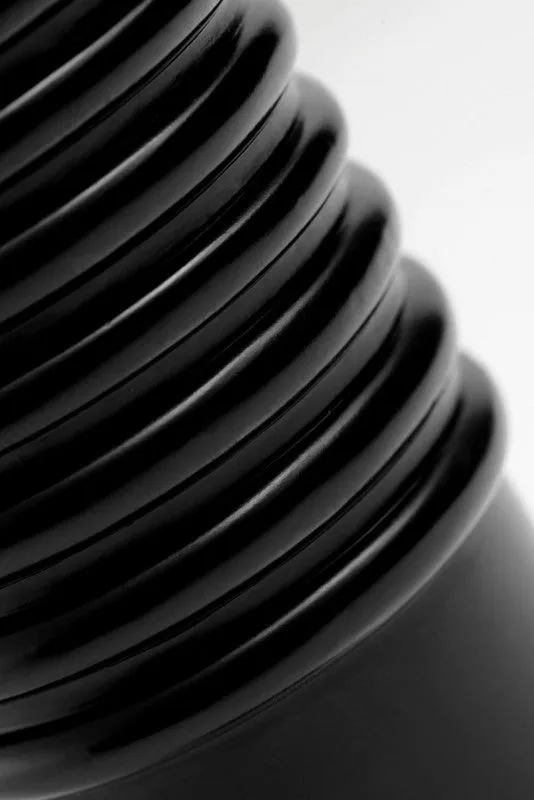 Enormass Ribbed Plug With Suction Base