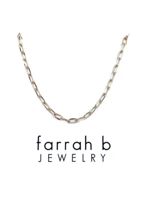 Farrah B Medium Chain Necklace