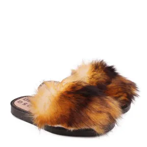Faux Fur Slippers   Foxy