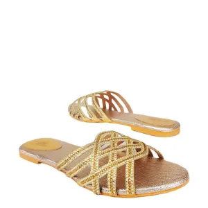 Fiona Flats S52F - Gold