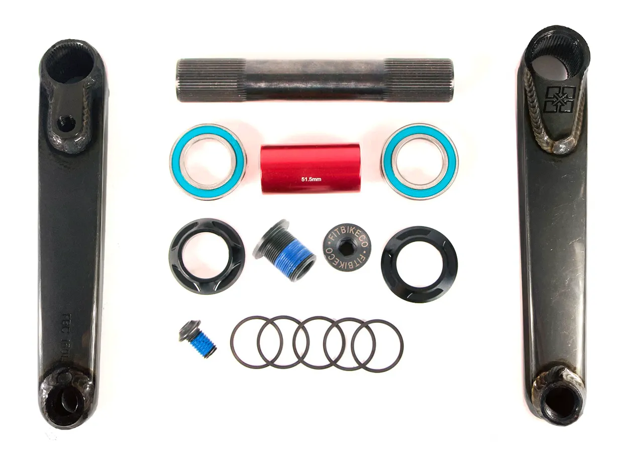 FIT BLUNT 24MM CRANKS 170MM BLACK