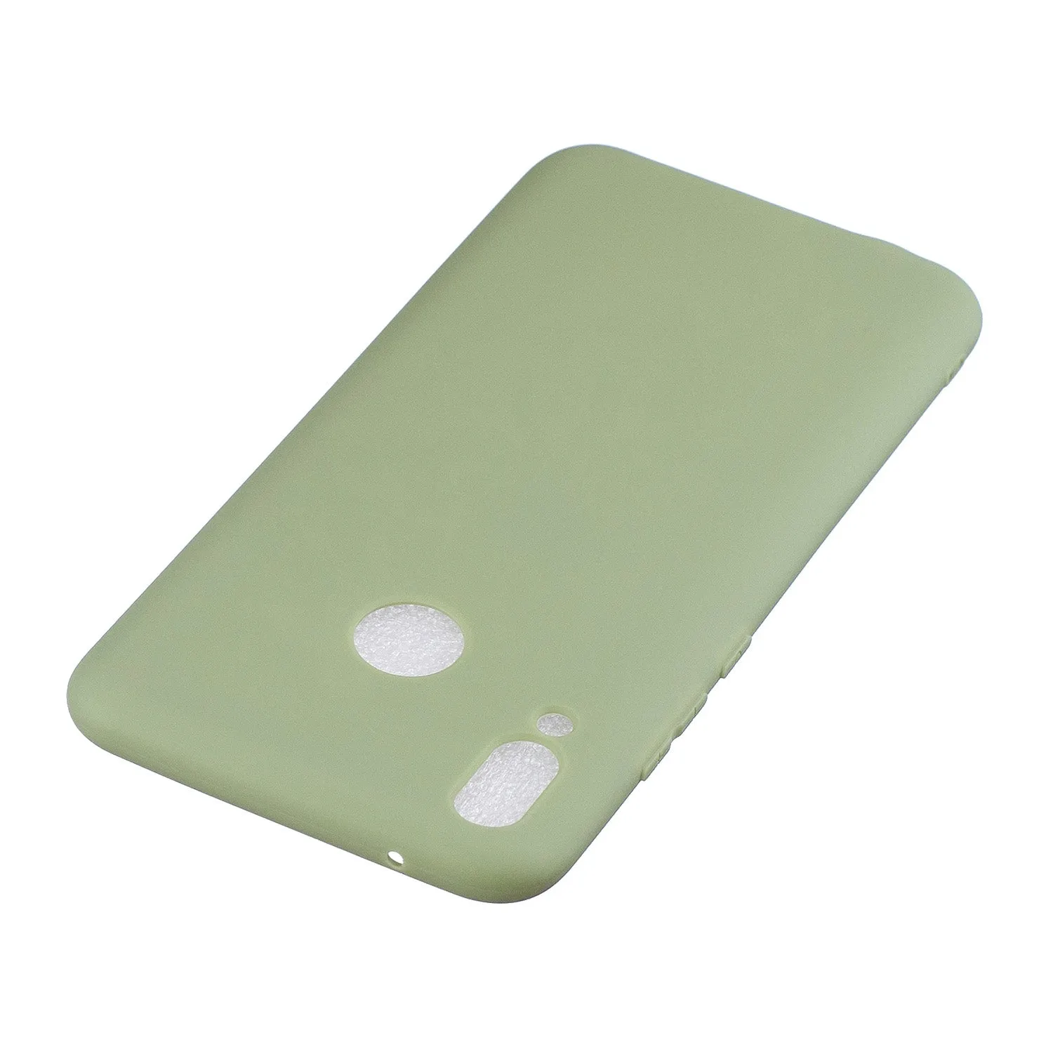 For HUAWEI Y9 2019 Lovely Candy Color Matte TPU Anti-scratch Non-slip Protective Cover Back Case 10