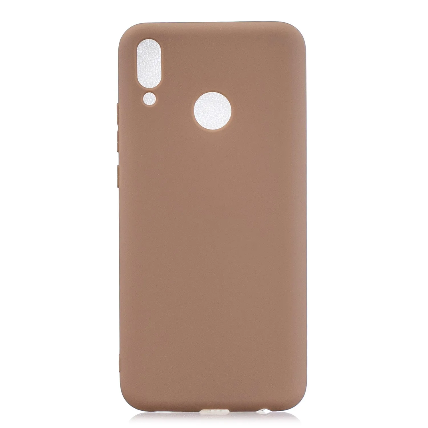 For HUAWEI Y9 2019 Lovely Candy Color Matte TPU Anti-scratch Non-slip Protective Cover Back Case 10