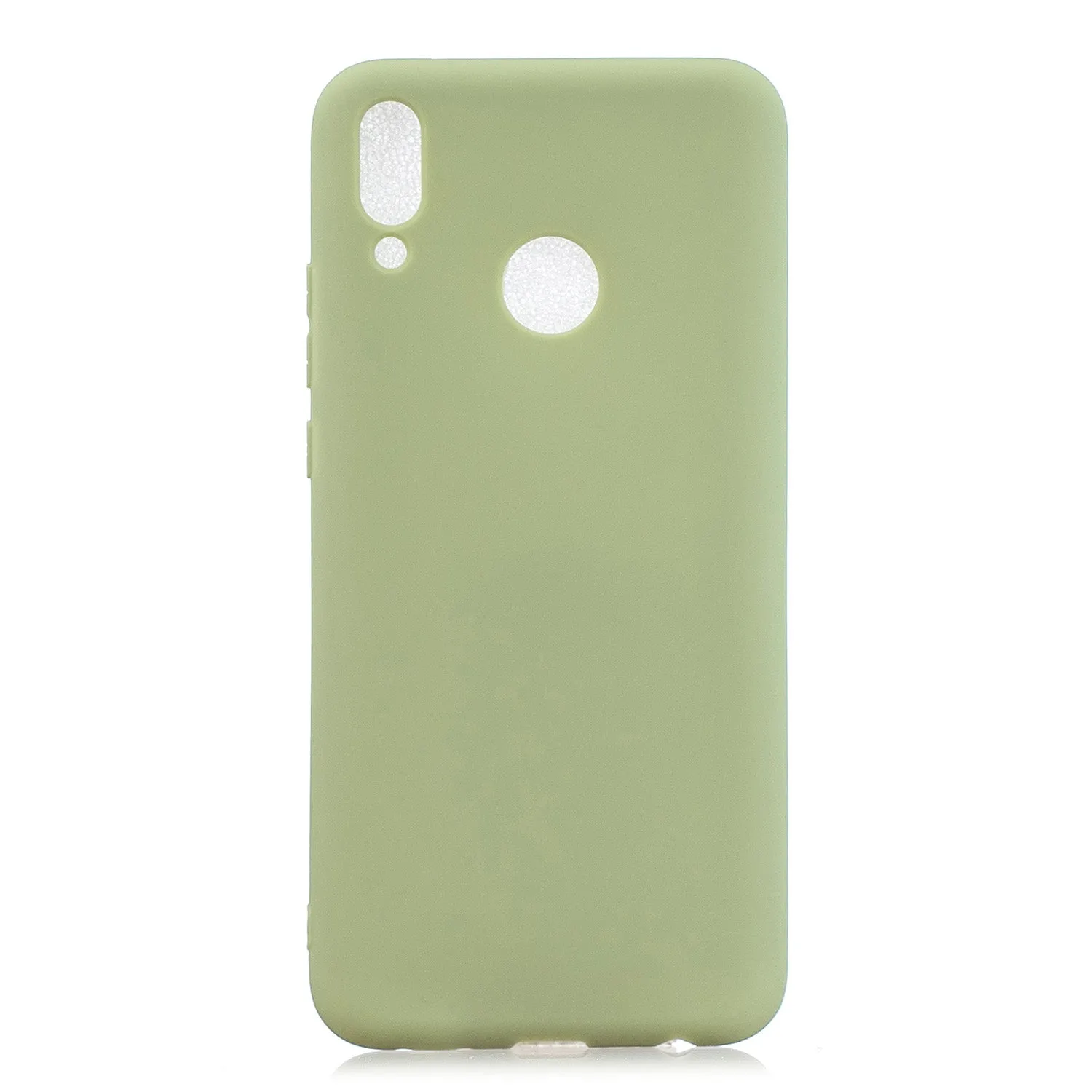 For HUAWEI Y9 2019 Lovely Candy Color Matte TPU Anti-scratch Non-slip Protective Cover Back Case 10