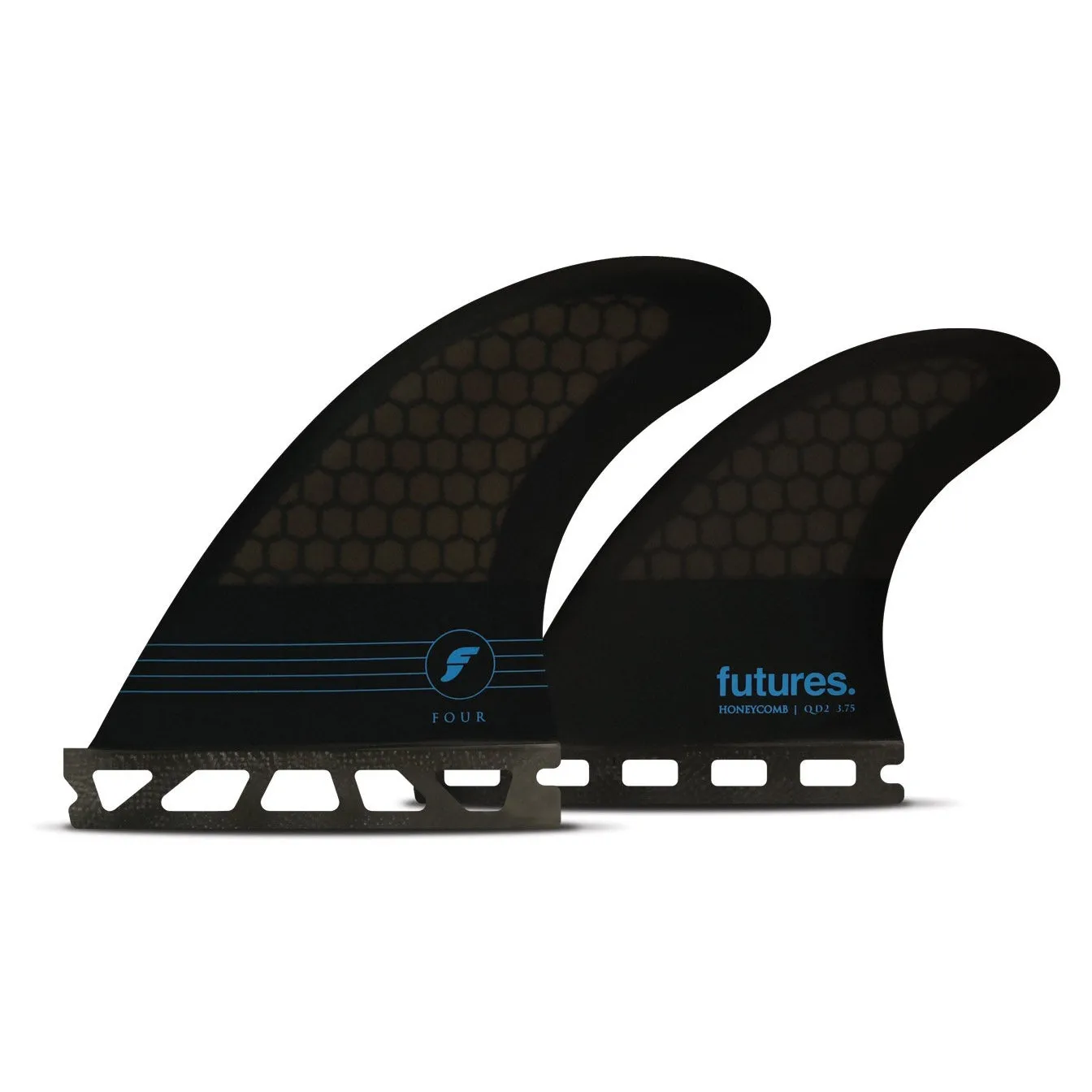 Futures Fins F4 Honeycomb Quad Fin Set - Small
