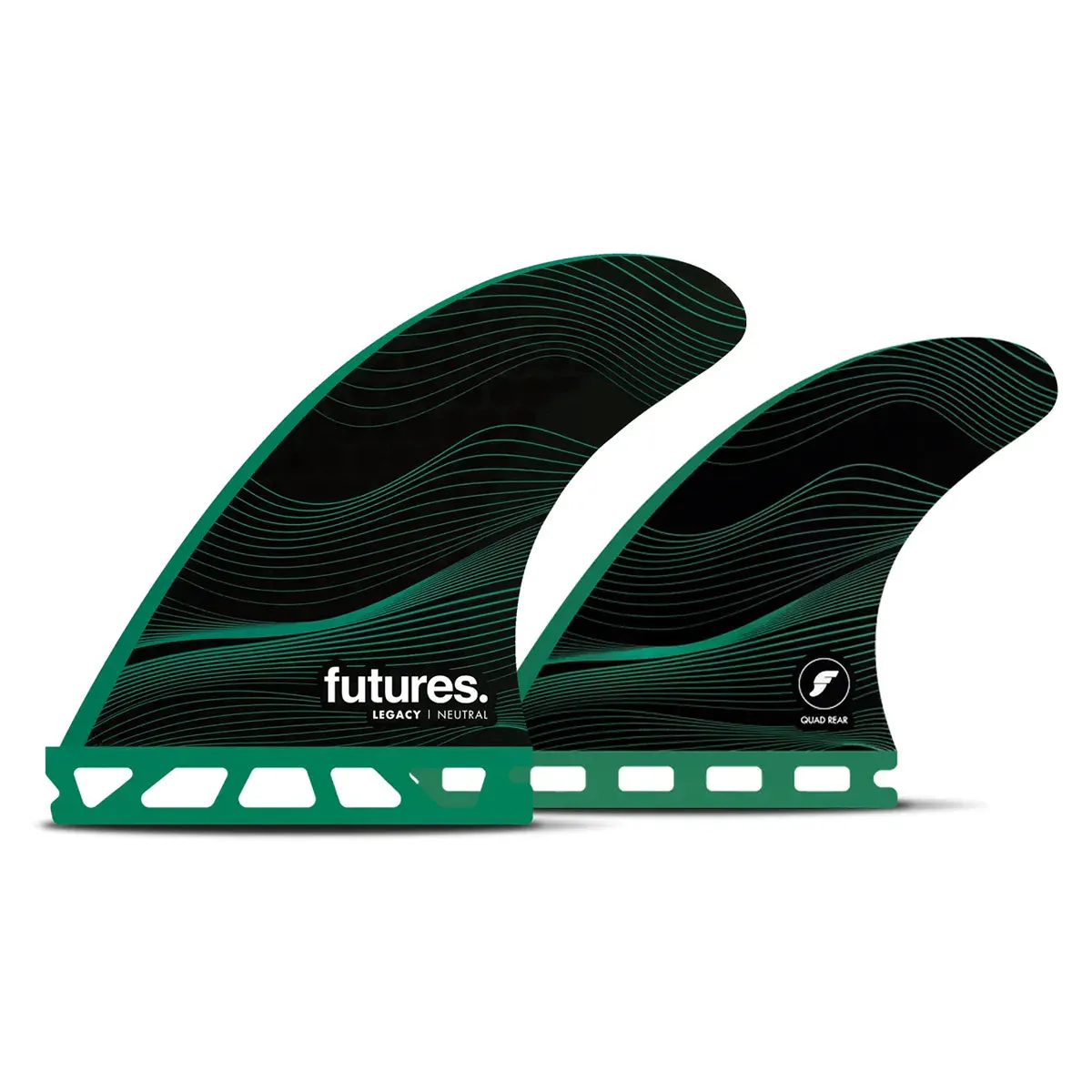Futures Fins F6 Honeycomb Quad Set - Medium