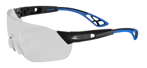 Global Glove & Safety BH861AF Tetra, Clear Anti-Fog Lens, Matte Black Frame