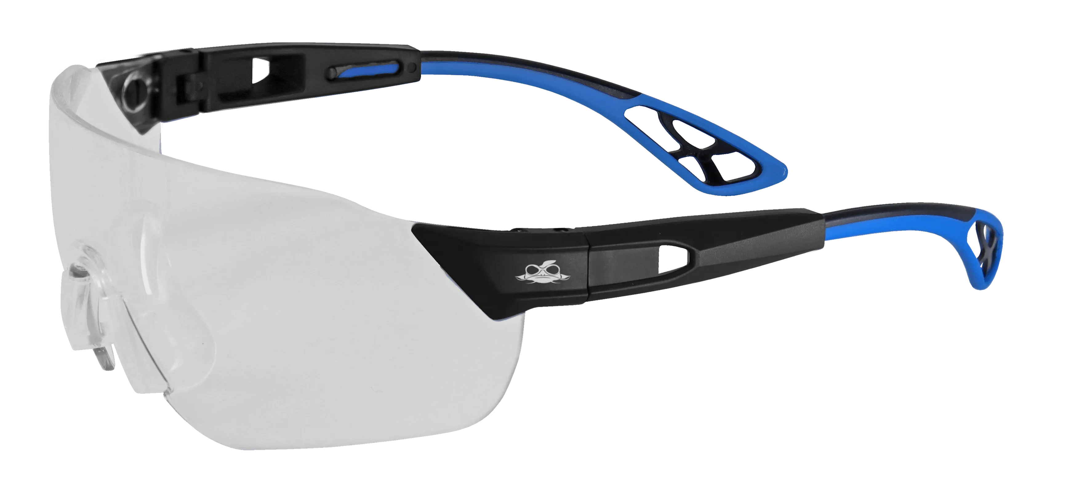 Global Glove & Safety BH861AF Tetra, Clear Anti-Fog Lens, Matte Black Frame