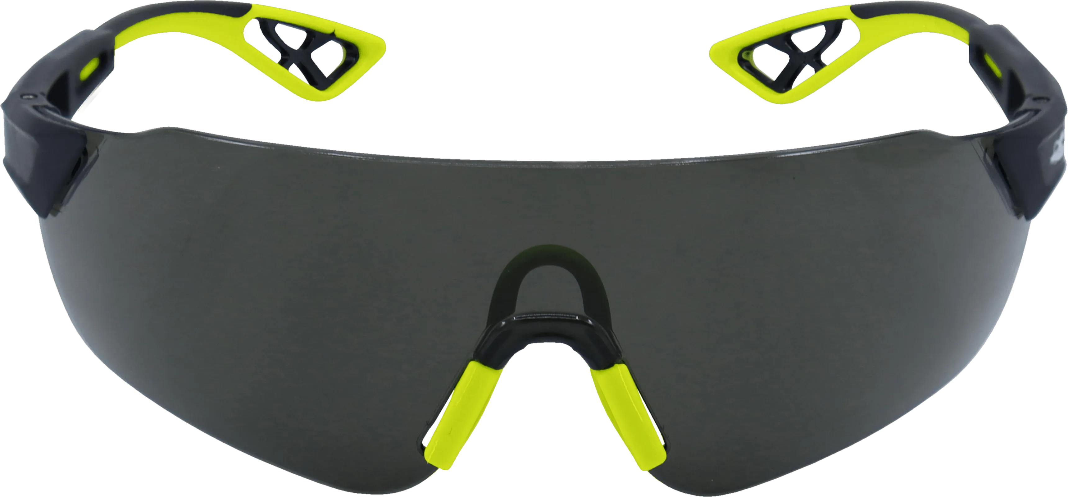 Global Glove & Safety BH863AF Tetra, Smoke Anti-Fog Lens, Matte Black Frame