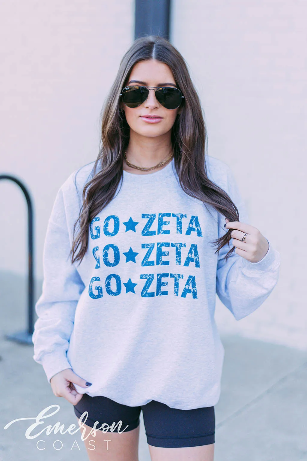 Go Zeta Star Sweatshirt