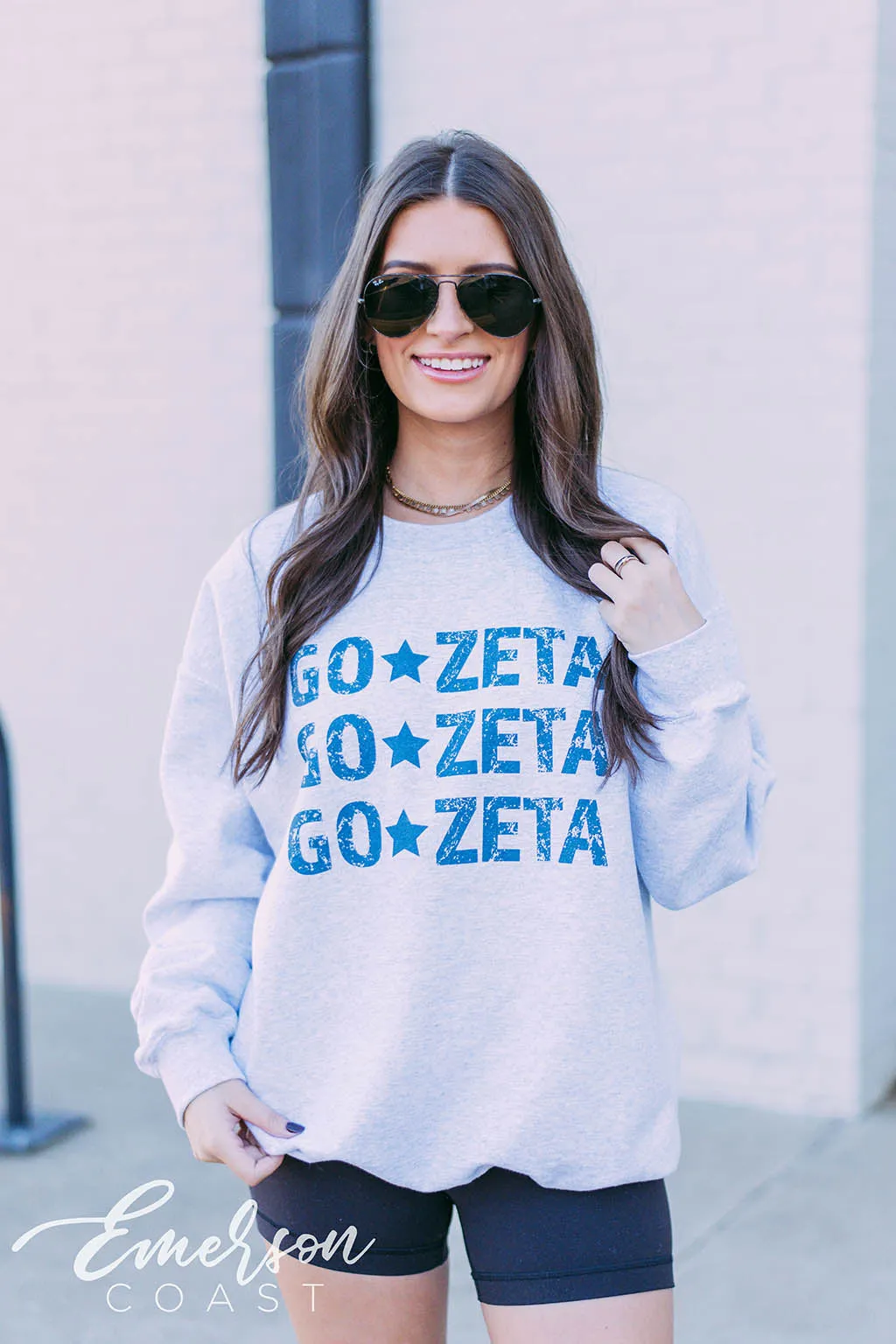Go Zeta Star Sweatshirt