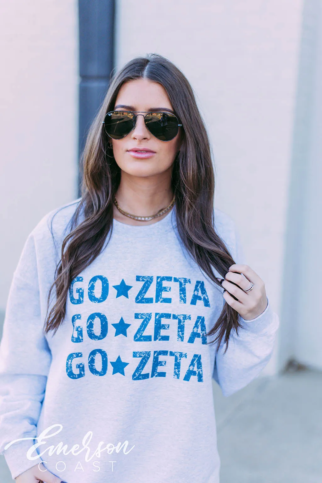 Go Zeta Star Sweatshirt