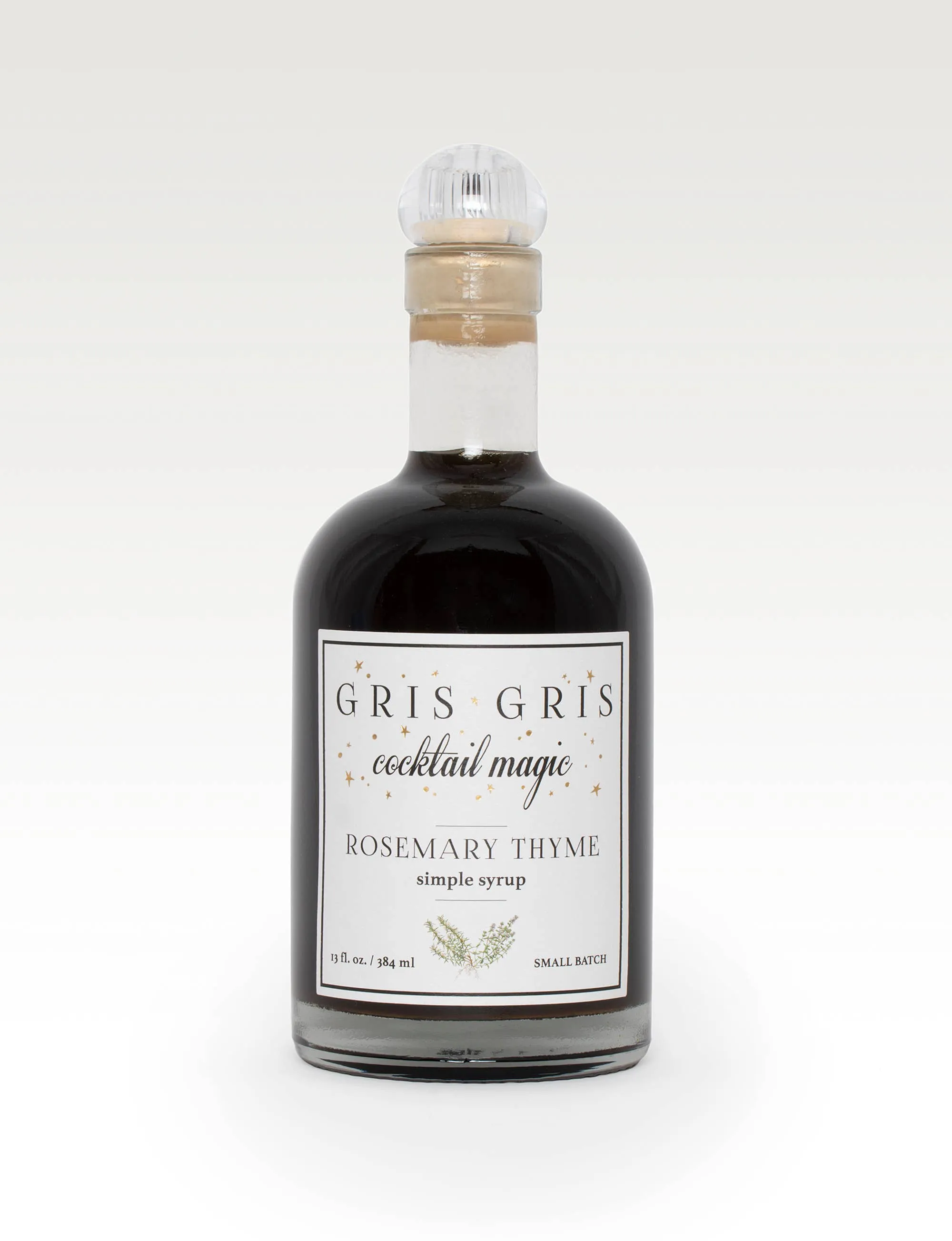 Gris Gris Cocktail Magic Rosemary Thyme Simple Syrup