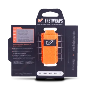 Gruv Gear Fret Wrap Size SM In Orange