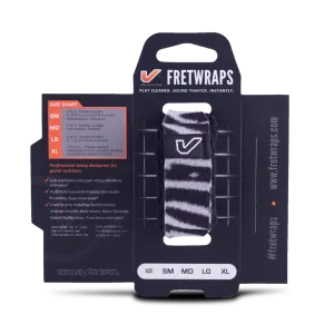 Gruv Gear Fret Wrap Size SM In Zebra