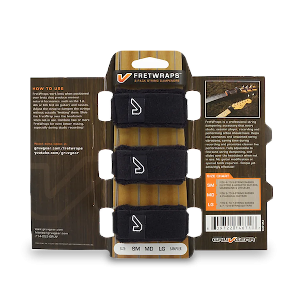 Gruv Gear FretWraps, Black