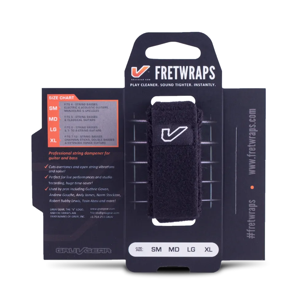 Gruv Gear FretWraps, Black