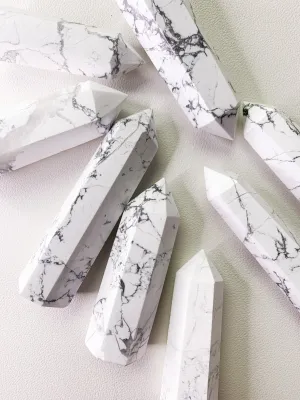 Howlite Points