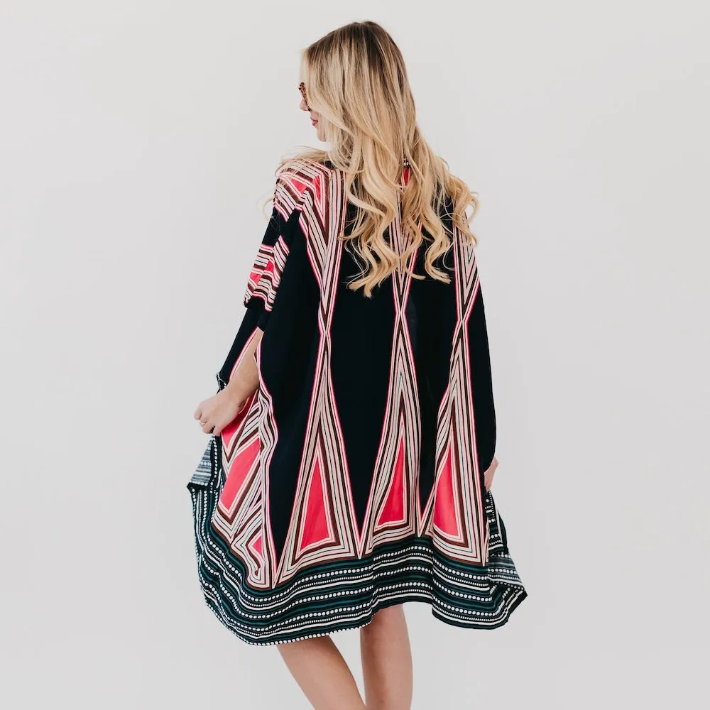 In The City Of Paradise Kimono by Pretty Simple