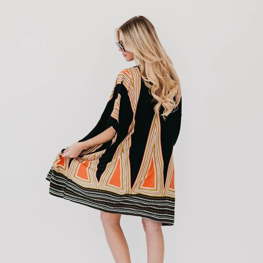 In The City Of Paradise Kimono by Pretty Simple