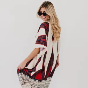 In The City Of Paradise Kimono by Pretty Simple