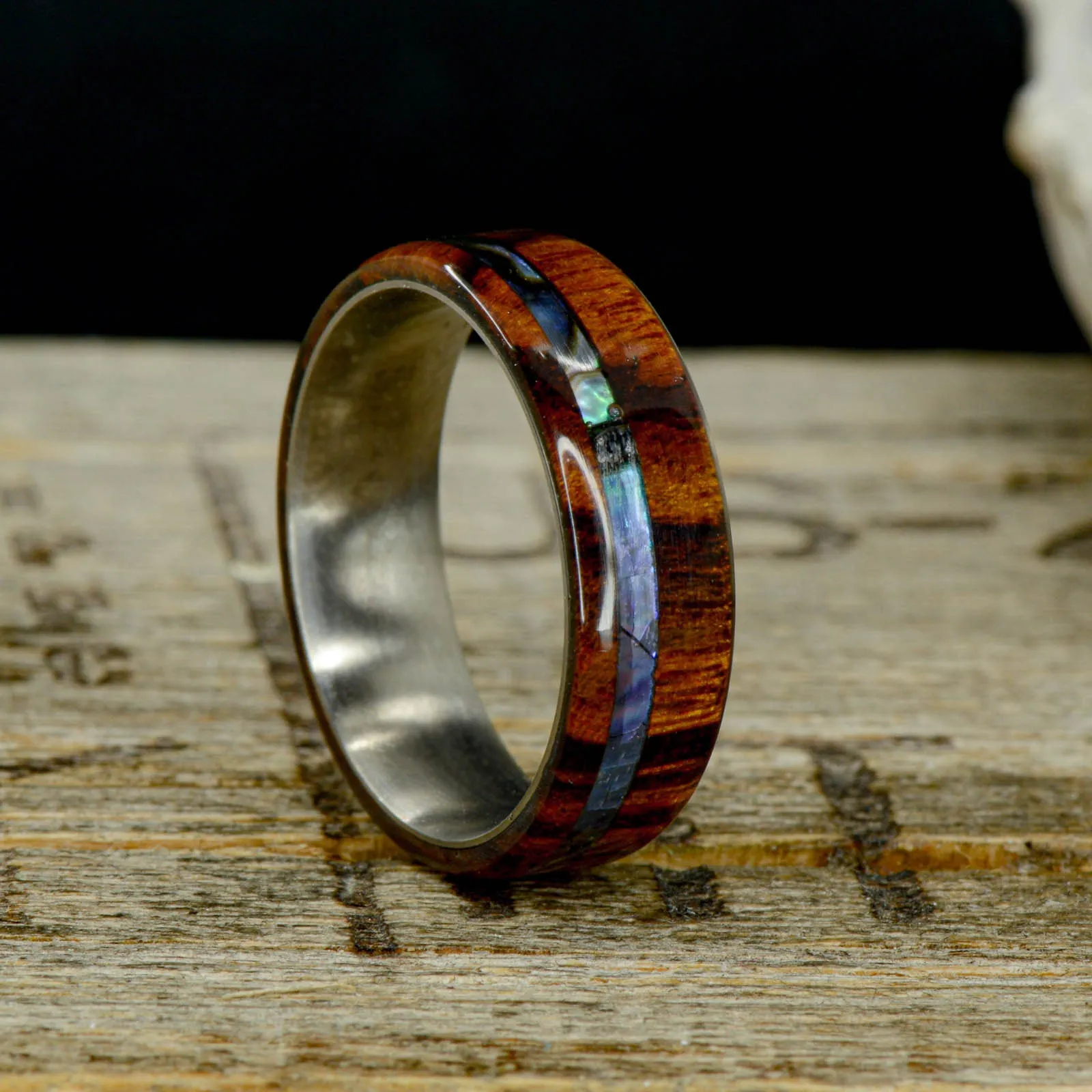 Ironwood & Abalone Shell