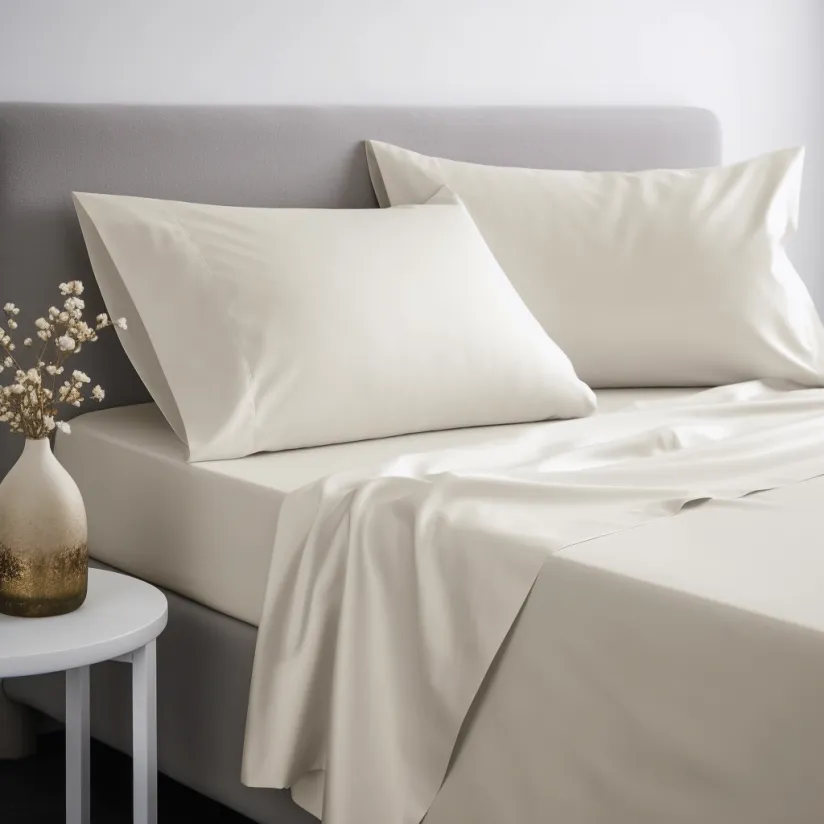 ITALIAN COMFORT - IMPERIAL DUVET COVER SET-BEIGE