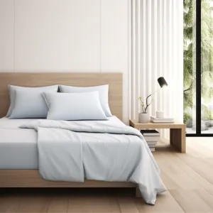 ITALIAN COMFORT - IMPERIAL DUVET COVER SET- BLUE