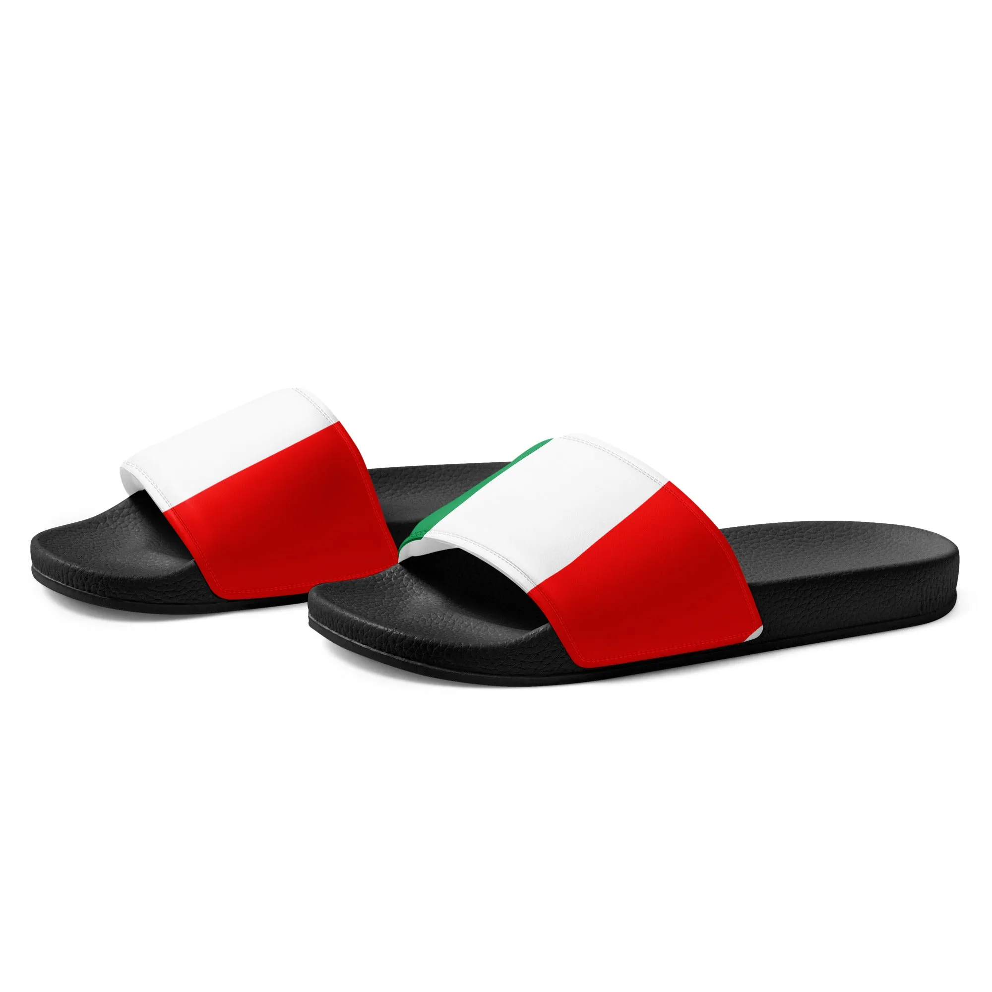 Italy Flag - Sustainably Made Men’s slides
