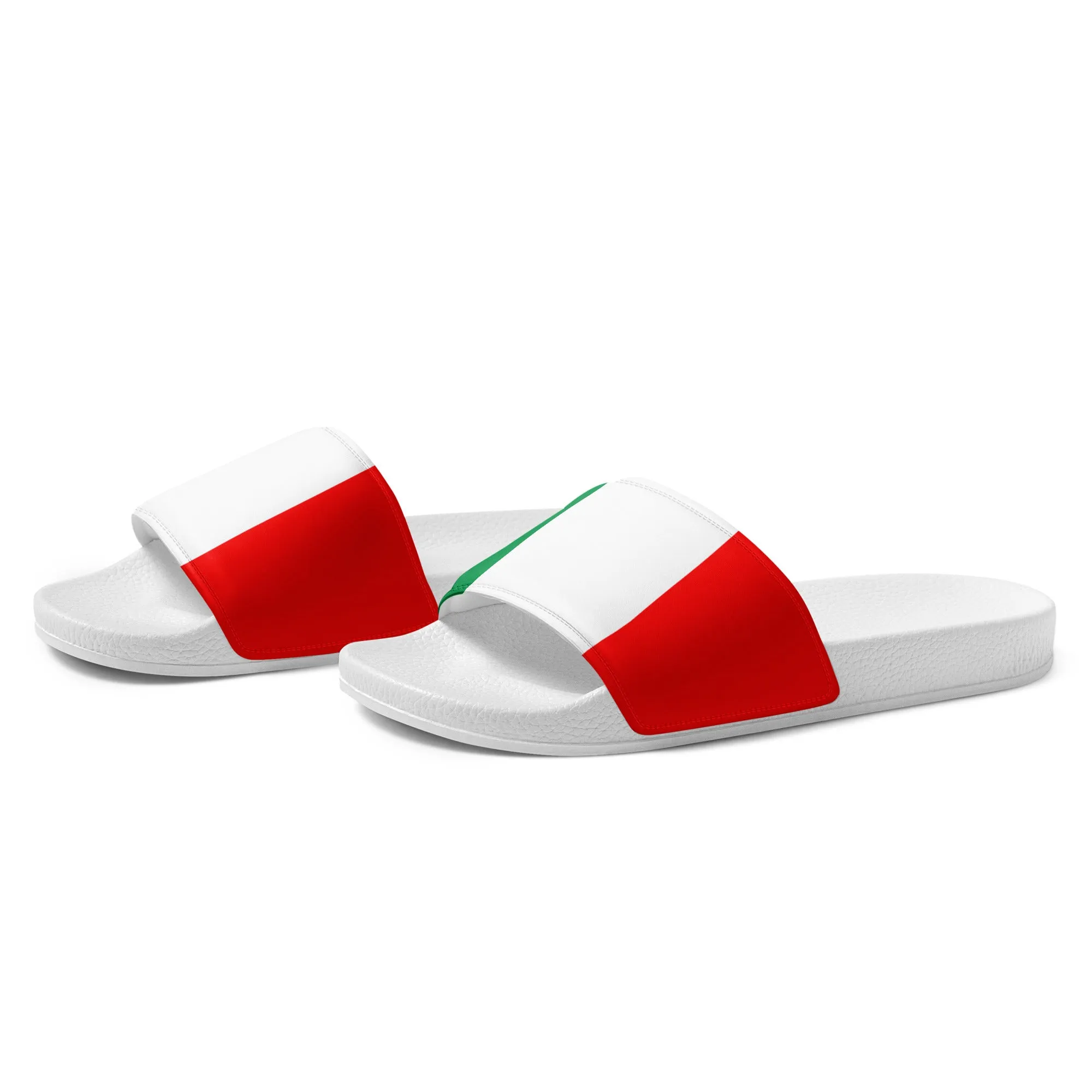 Italy Flag - Sustainably Made Women's slides