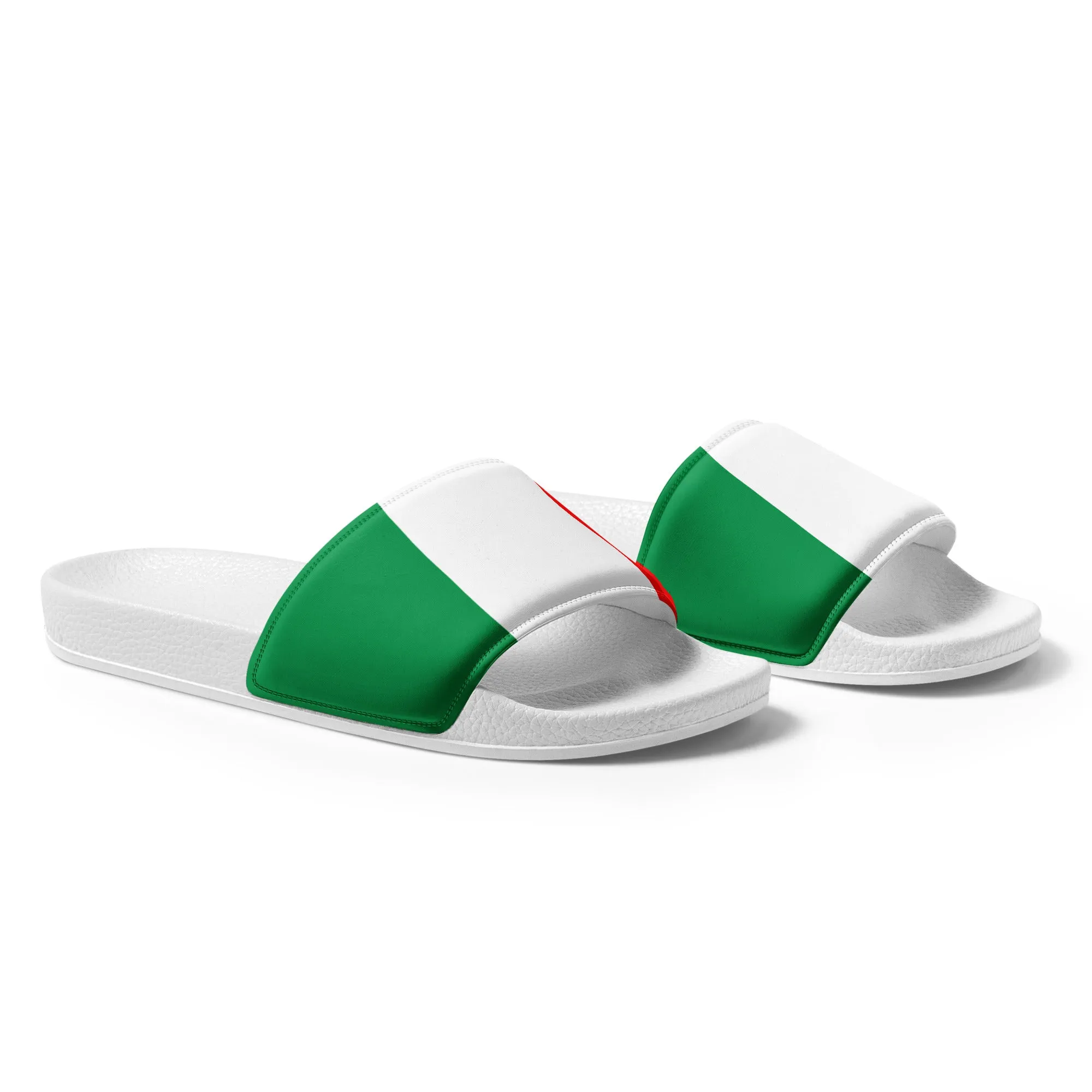 Italy Flag - Sustainably Made Women's slides