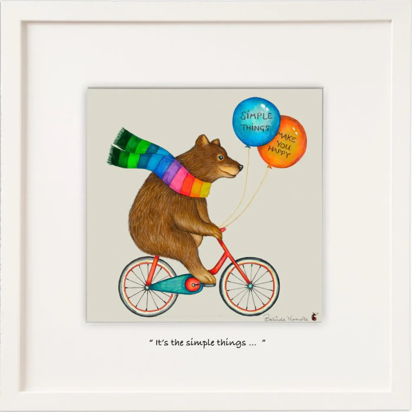 Its The Simple Things | Belinda Northcote Frame