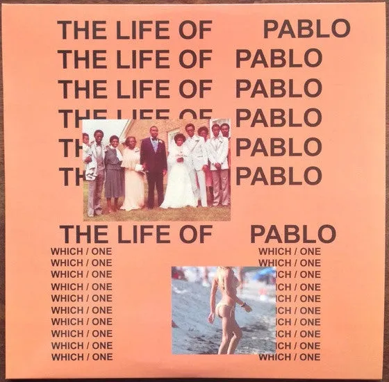 Kanye West - The Life Of Pablo  Color Vinyl LP Record *Unofficial Release*