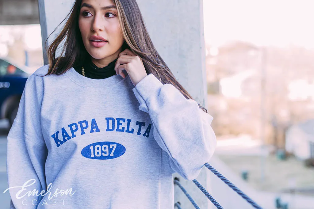 Kappa Delta 1897 Vintage PR Crewneck