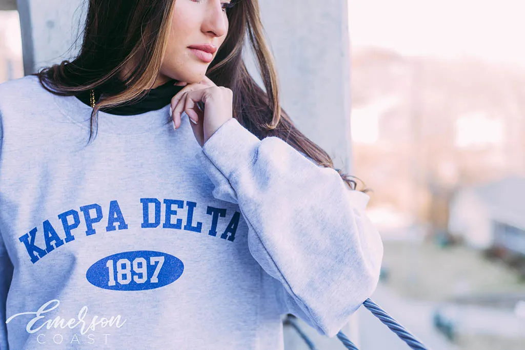 Kappa Delta 1897 Vintage PR Crewneck