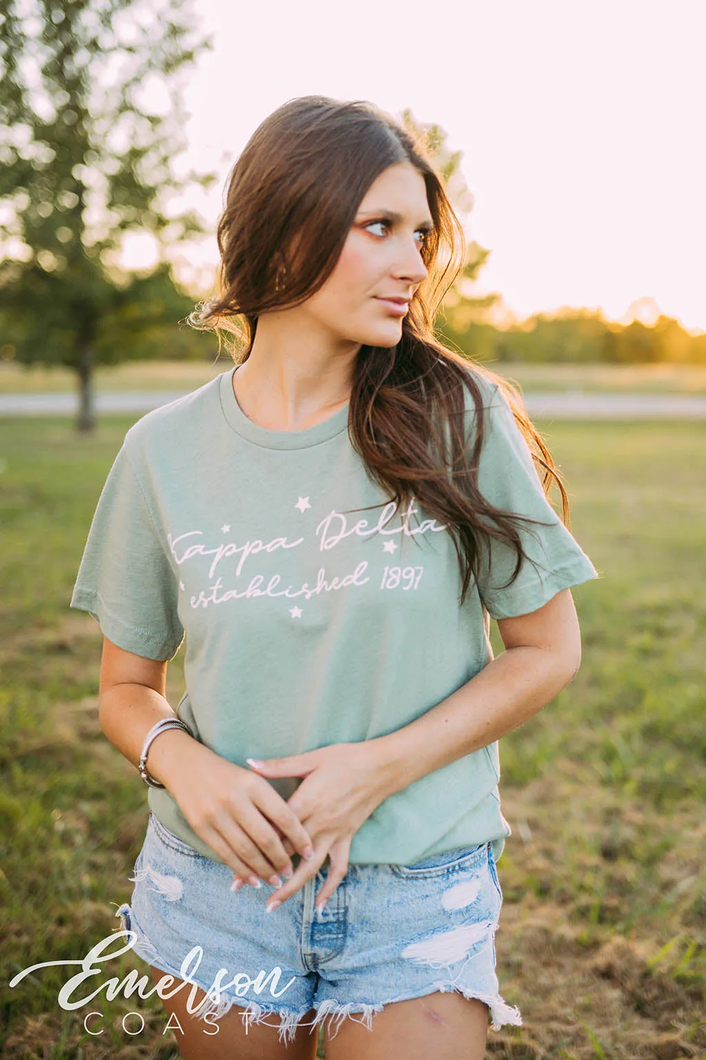 Kappa Delta PR Cursive Tee