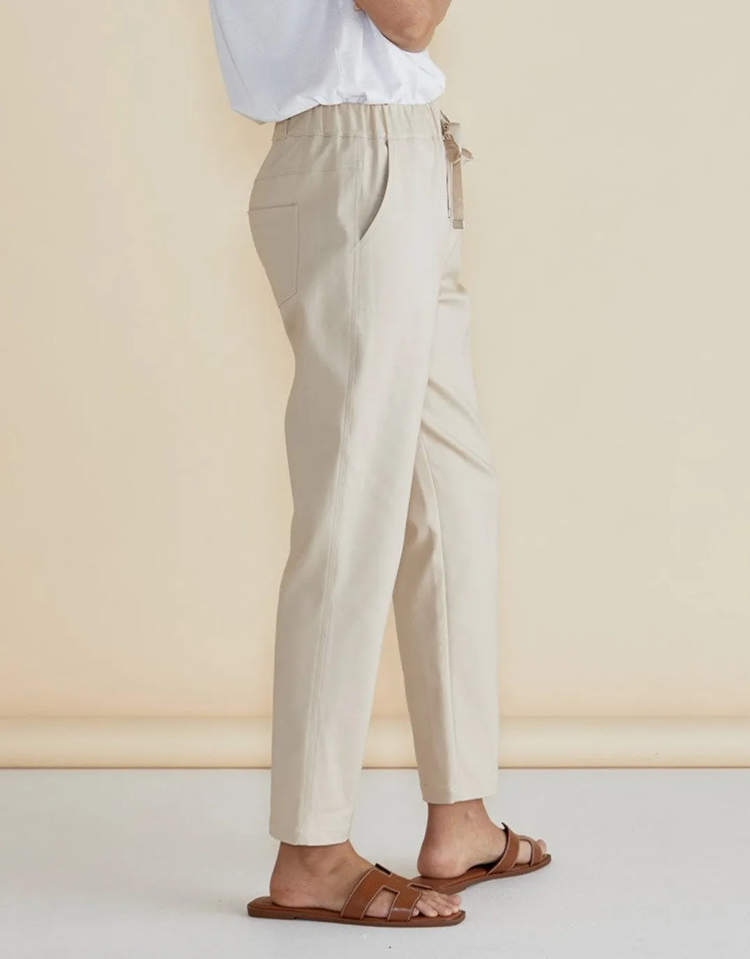Kenzie Jogger - Cream